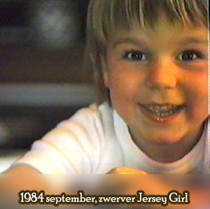 Weeshuis van de Hits september 1984 (zwerver New Jersey Girl)